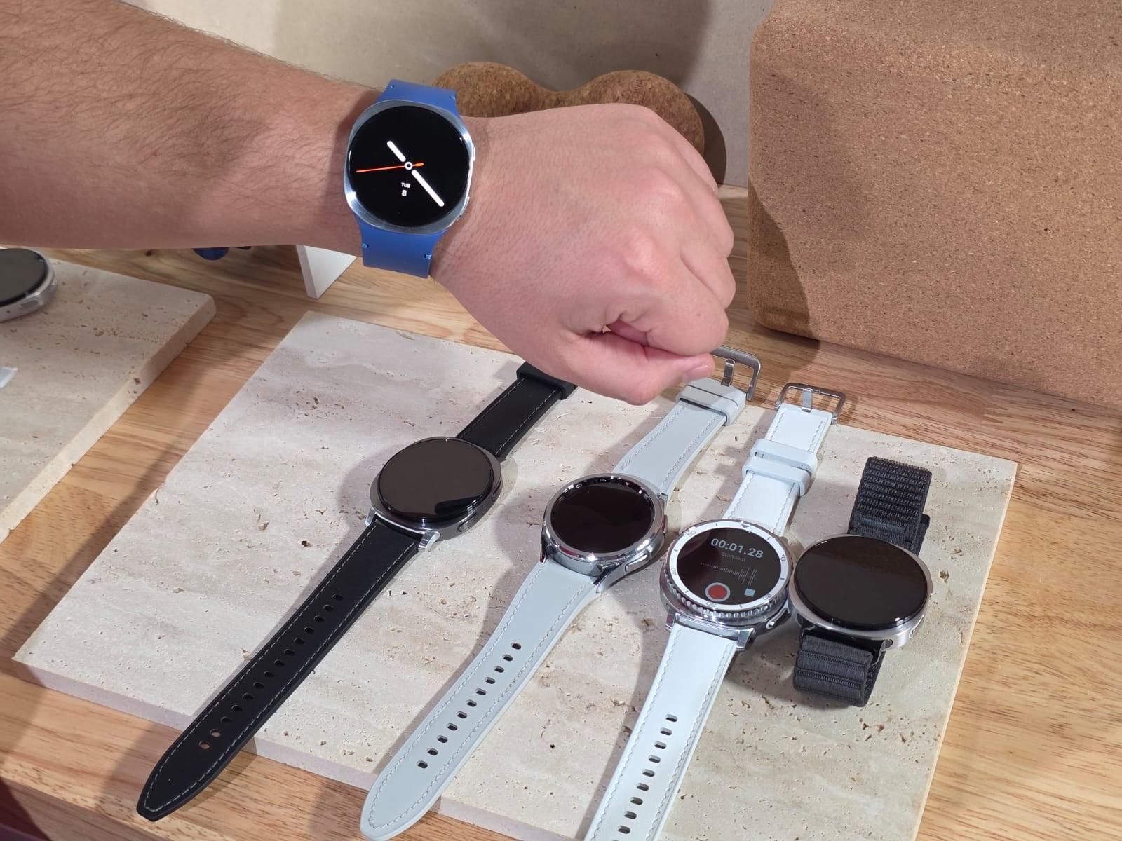 Todas Las Versiones del Galaxy Watch8. (Foto: Diego Barrio de Mendoza)